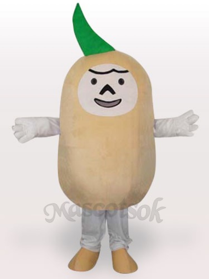 Potato Short Plush Adult Mascot Costume