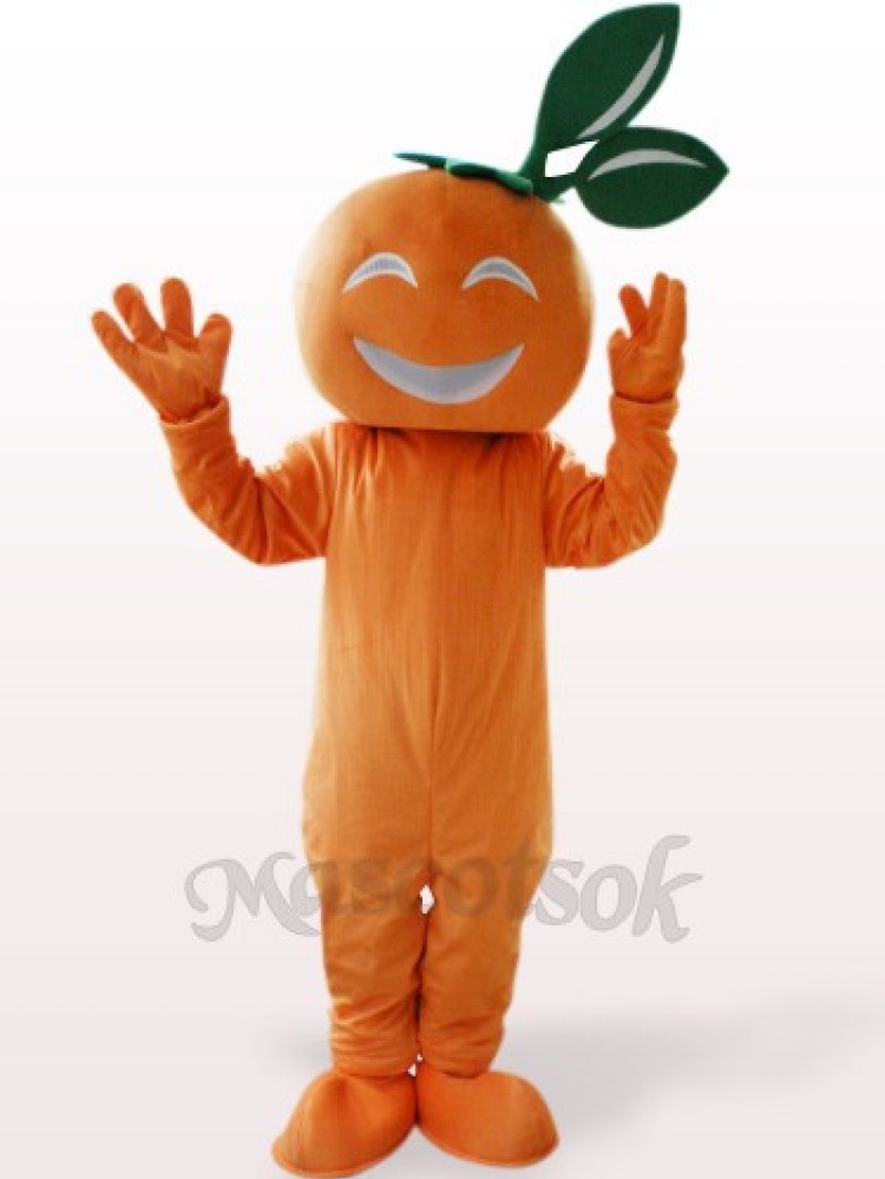 Smiling Navel Orange Plush Mascot Costume