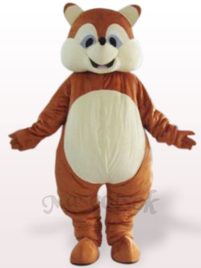 Squirrel Plush Adult Mascot Costume