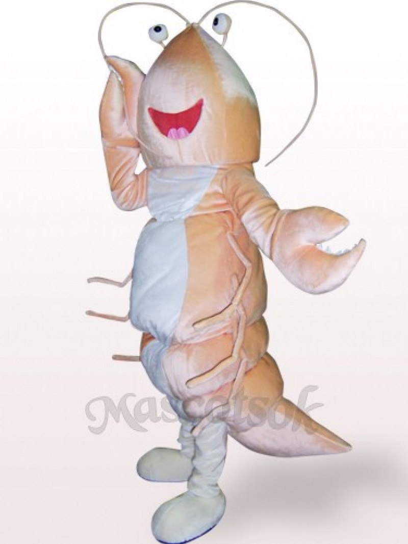 Yellow Panulirus Plush Adult Mascot Costume