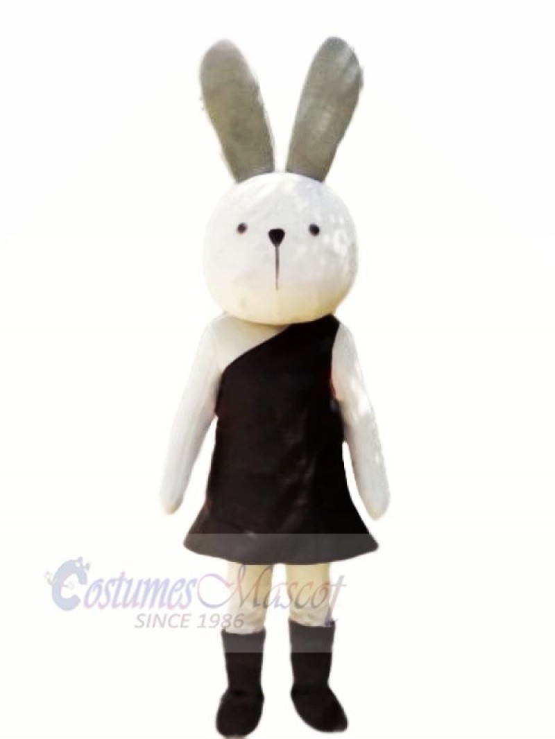 White Easter Bunny Rabbit Mascot Costumes Animal