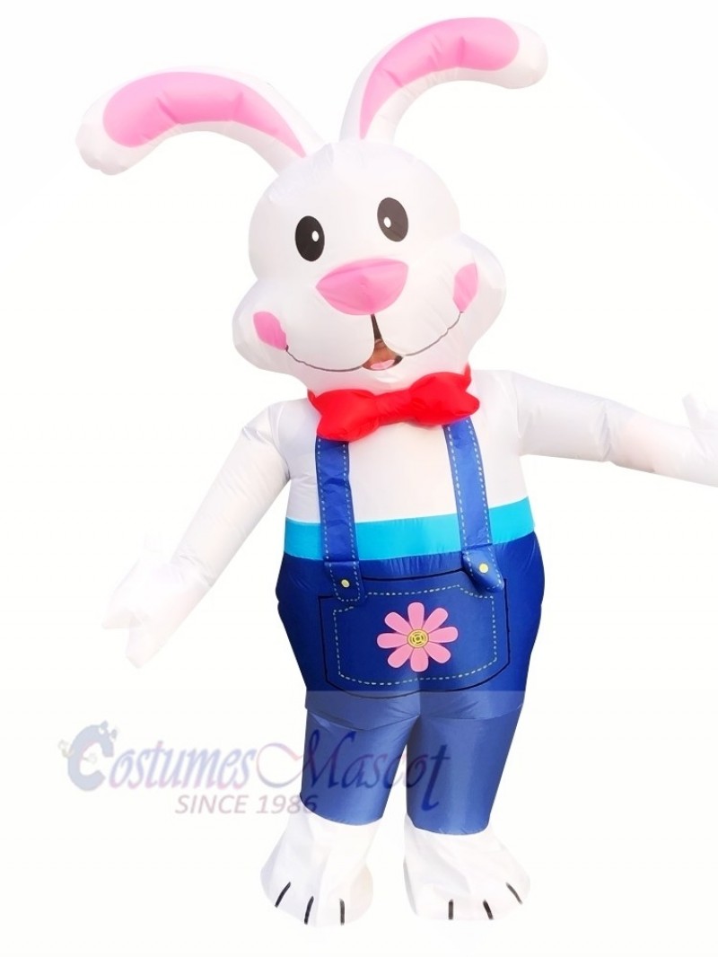 Easter Bunny Rabbit Inflatable Costume Fancy Dress Halloween