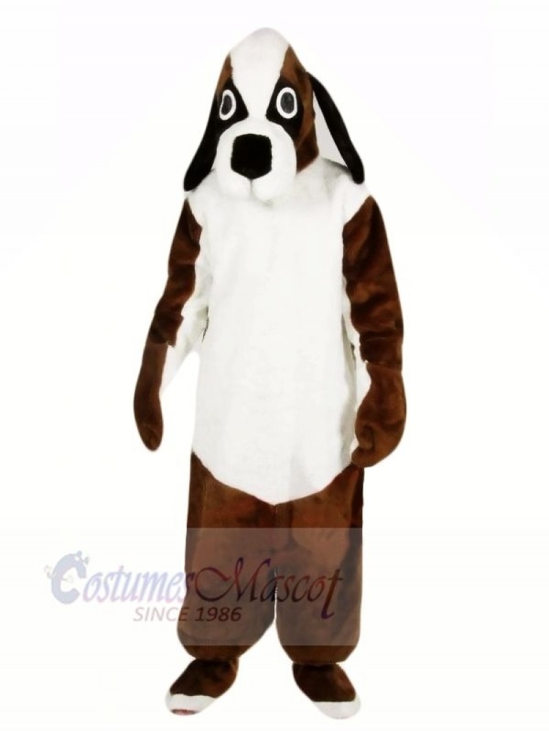 Brown and White Beagle Dog Mascot Costumes Animal