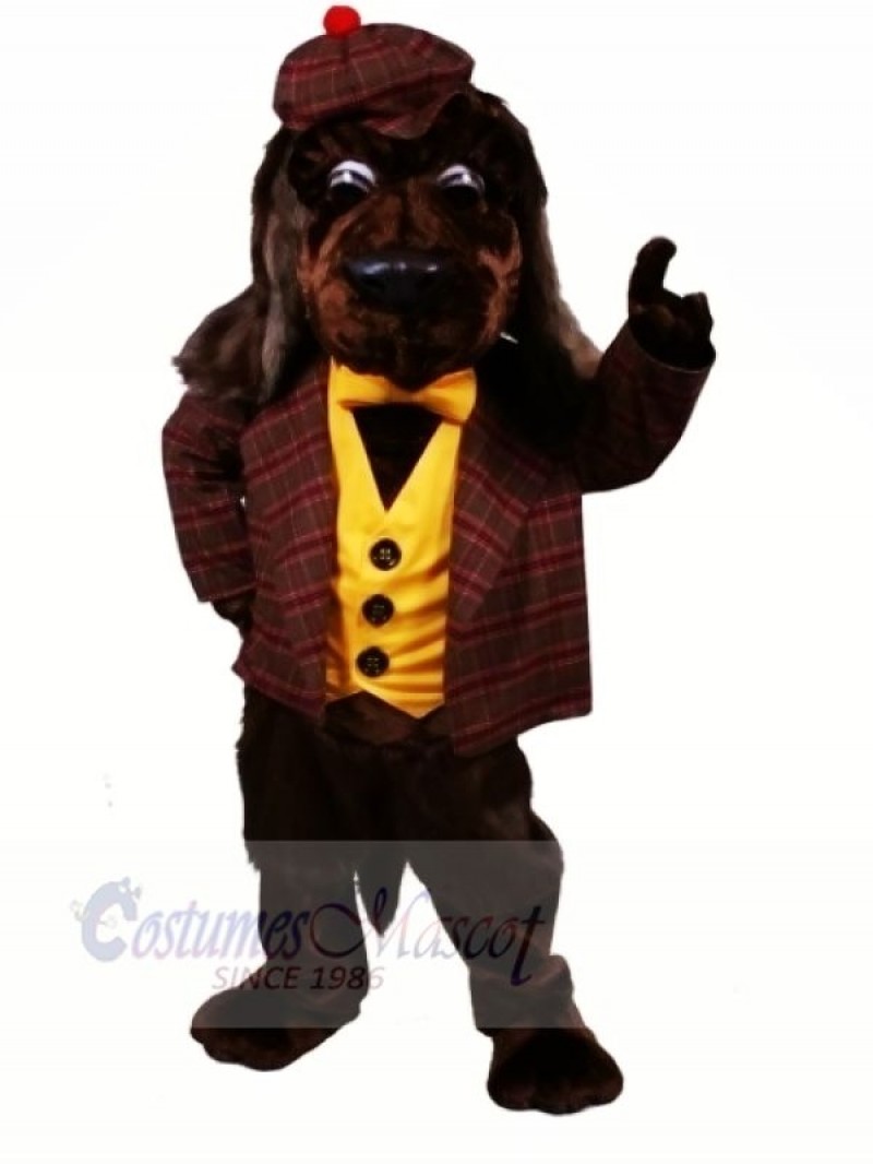 Brown Rover Dog Mascot Costumes Cartoon