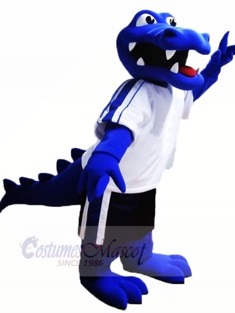 Blue Alligator Mascot Costumes Animal