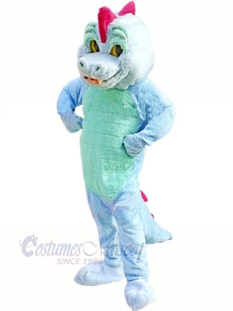 Blue Magic Dragon Mascot Costumes Animal