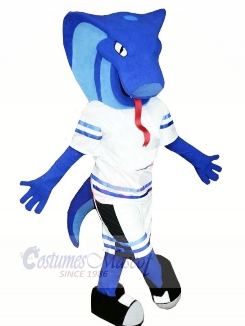 Blue Viper Mascot Costumes Animal