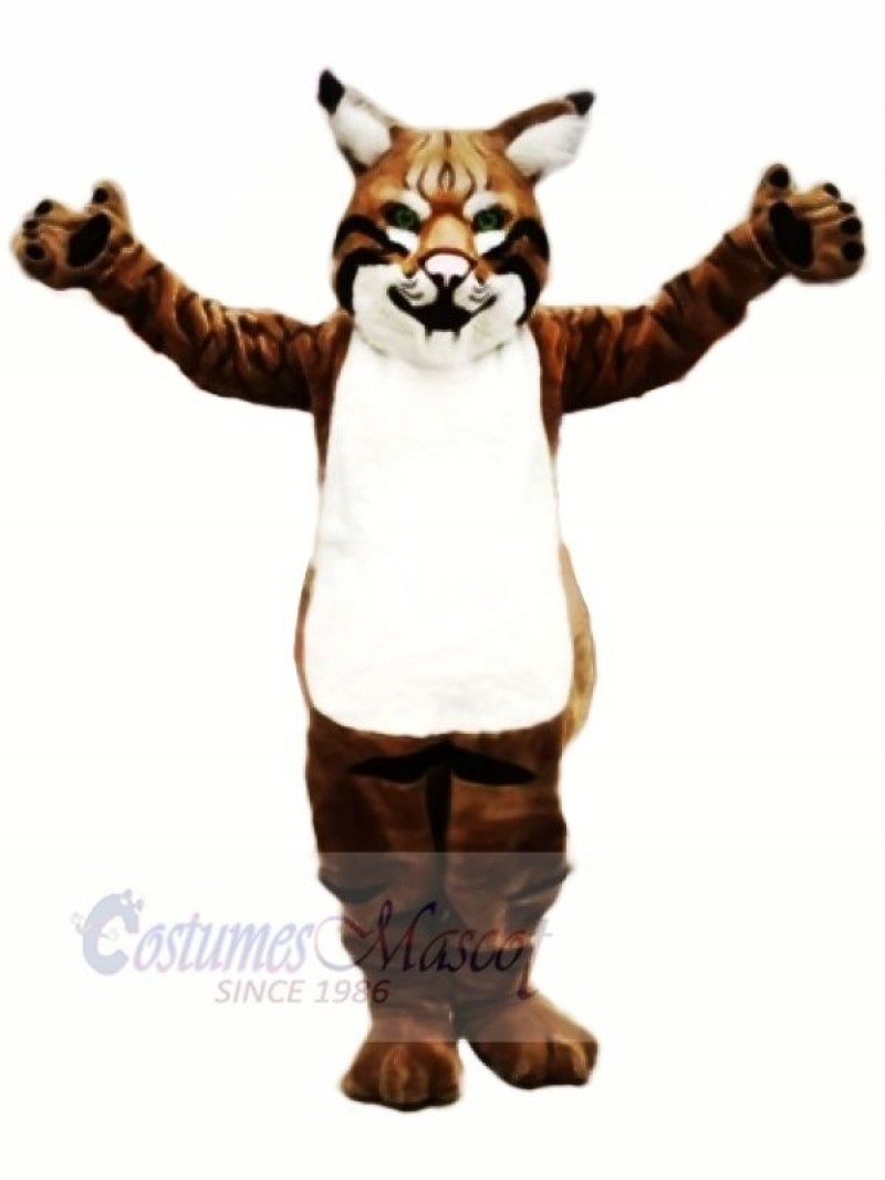 Strong Bobcat Mascot Costumes Animal