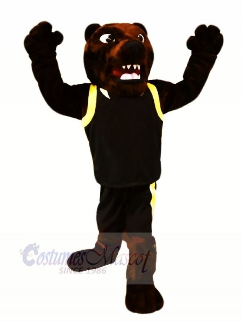 Strong Brown Bear Mascot Costumes Animal