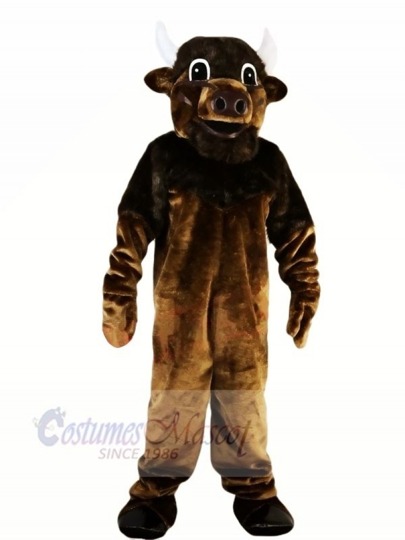 Strong Brown Bull Mascot Costumes Animal