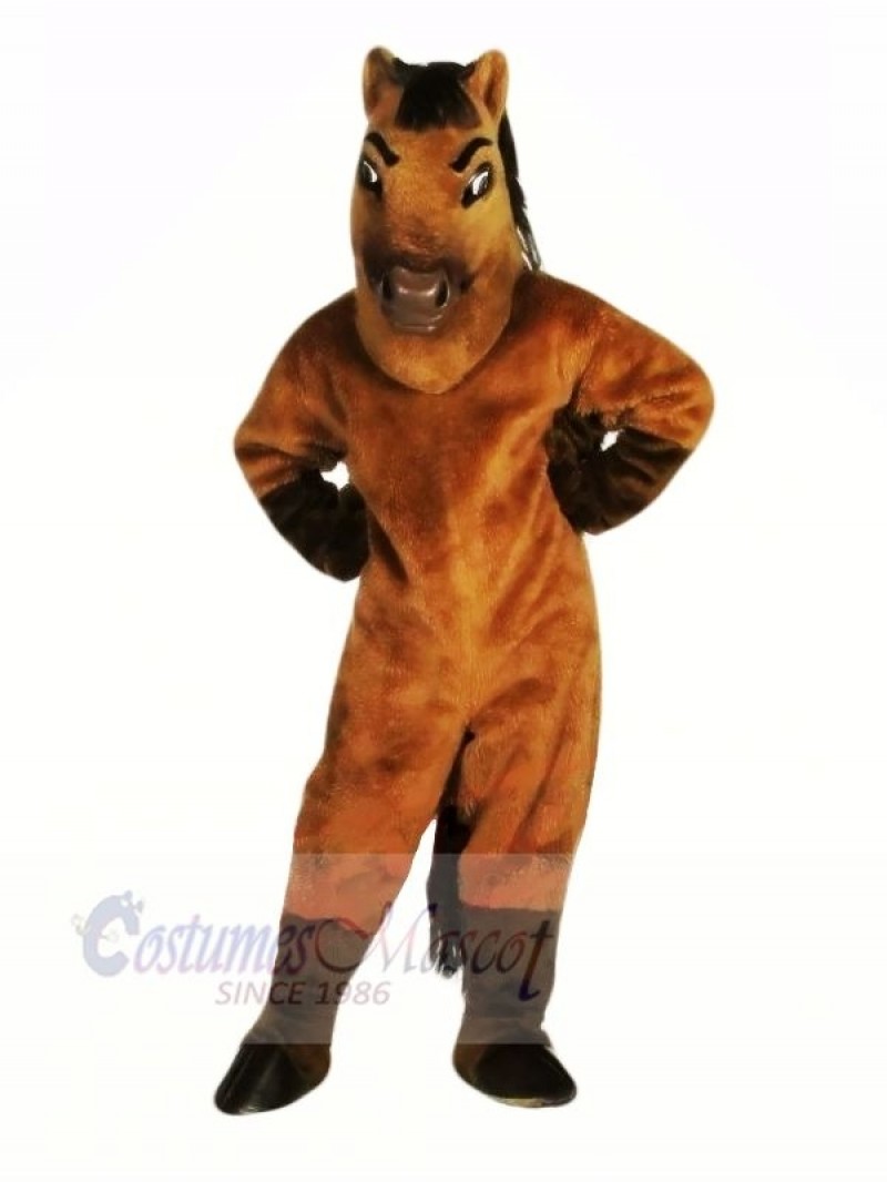 Brown Horse Adult Mascot Costumes Animal