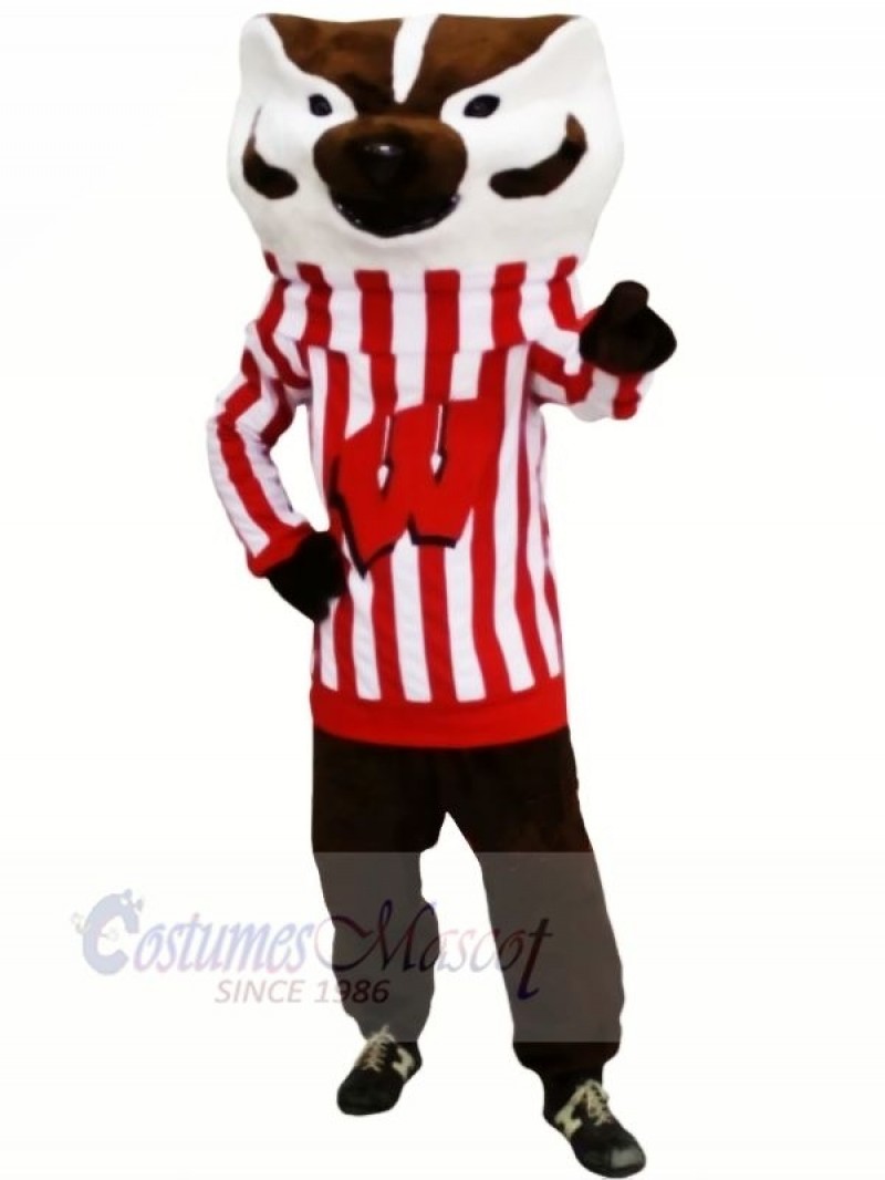 Strong Bucky Badger Mascot Costumes Animal