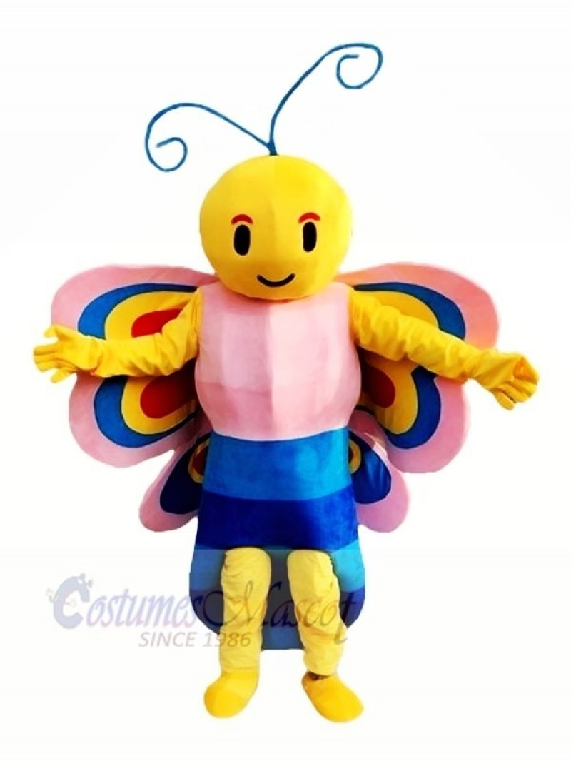 Beautiful Butterfly with Colorful Wings Mascot Costumes Animal	