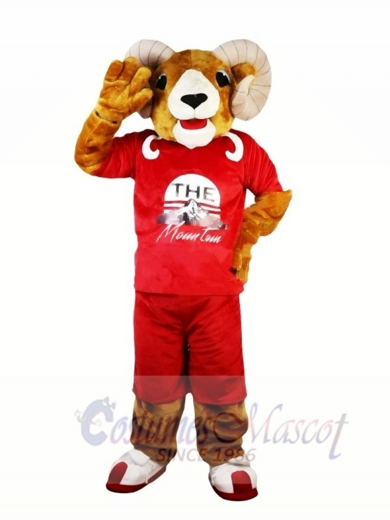 Sport Ram Mascot Costume For Halloween 
