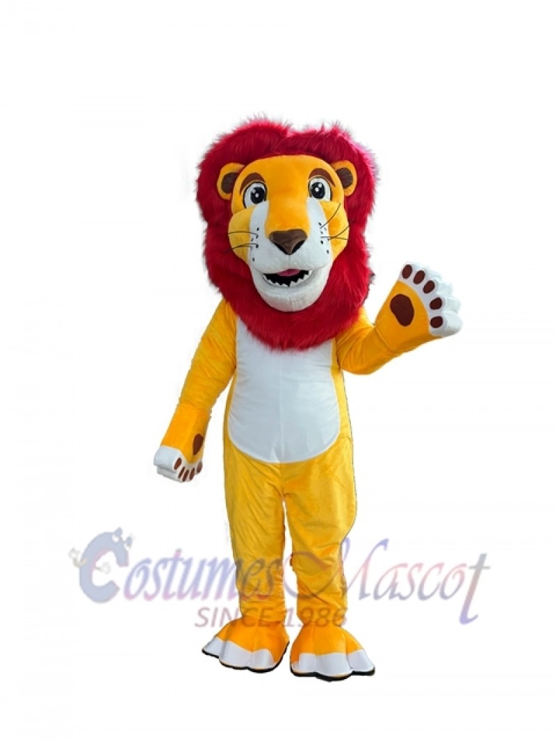 Lion mascot costume