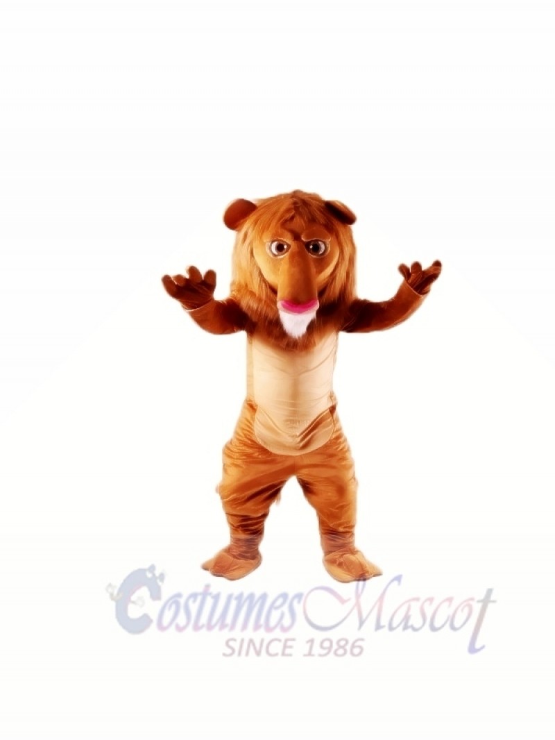 Cute Wally Lion Mascot Costumes Animal