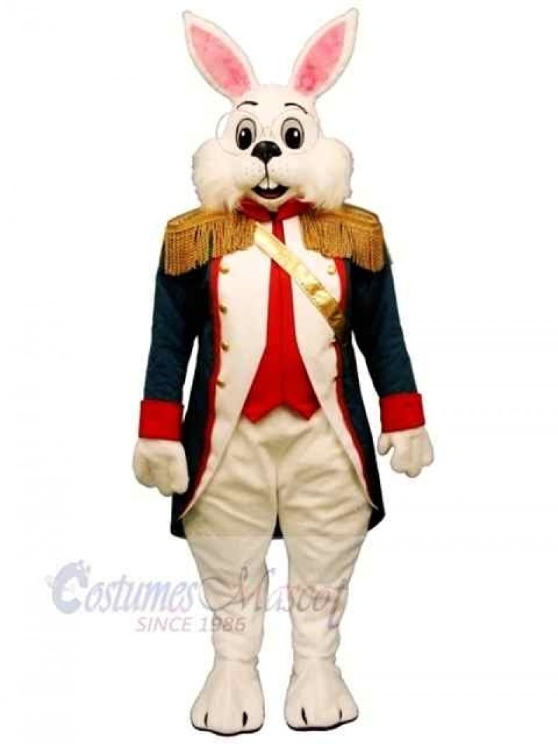 Colonel Wendell Rabbit Easter Bunny Mascot Costume