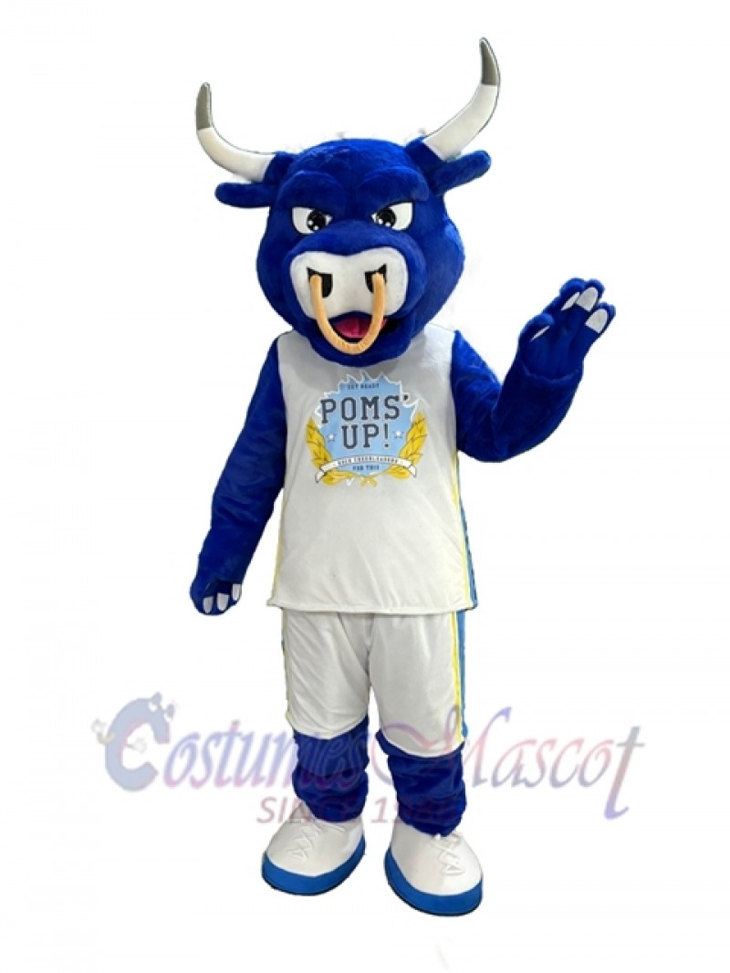 Bull mascot costume