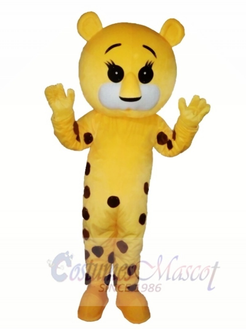 Spotted Tiger Mascot Costume For Adults 