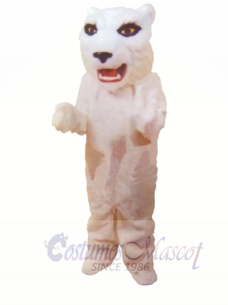 White Lightweight Tiger Mascot Costumes 