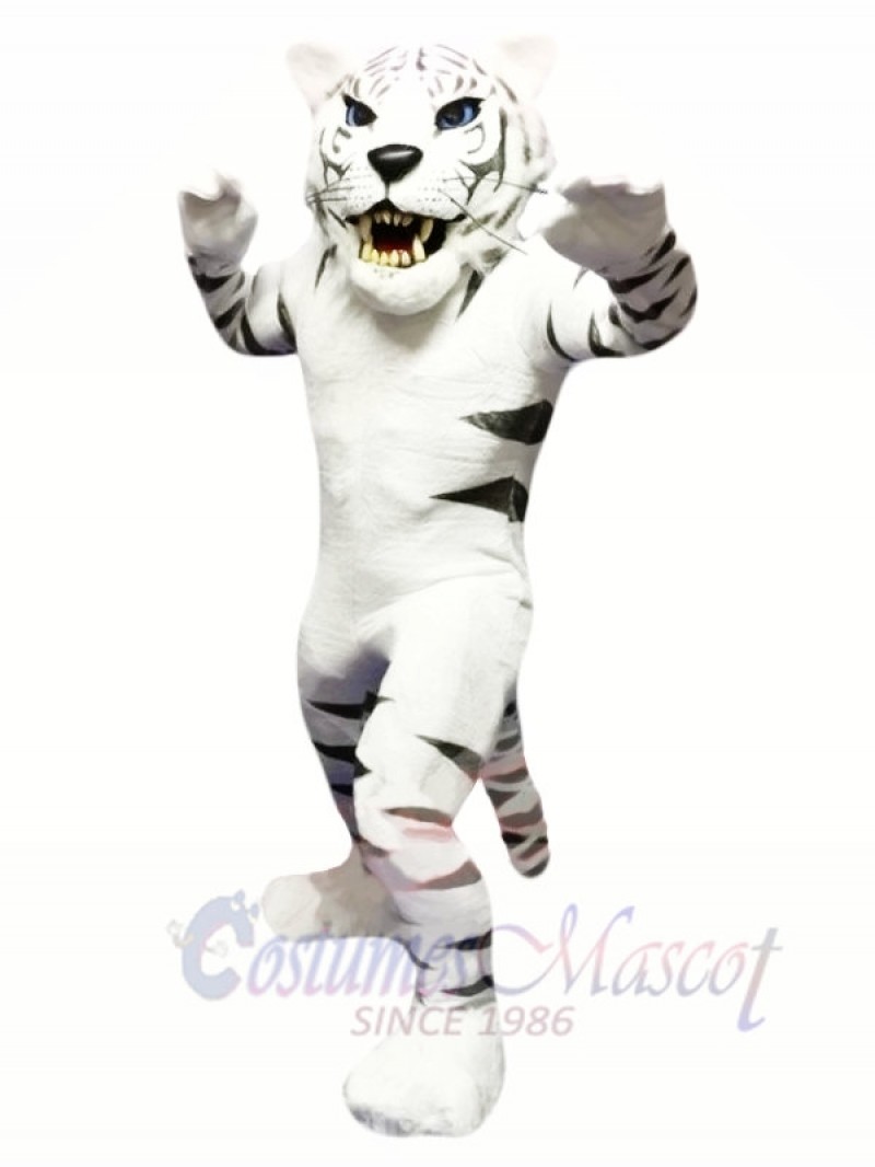 White Tiger Mascot Costume Free Shipping 