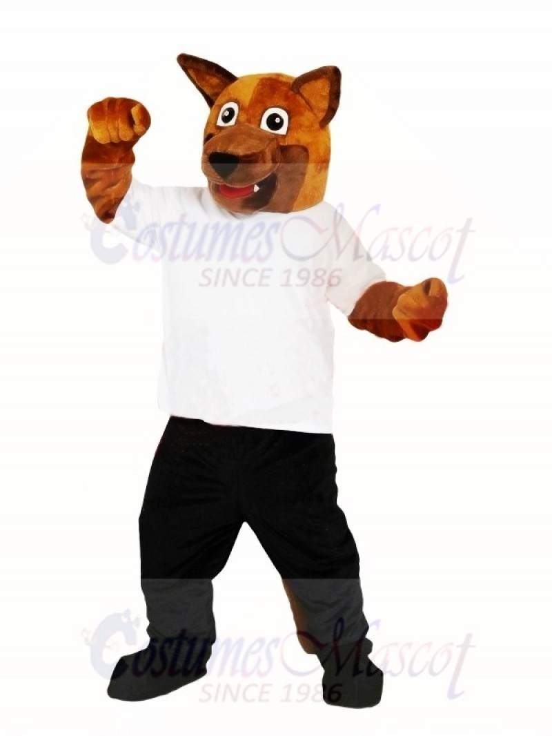 Brown Dog Mascot Costume Free Shipping 