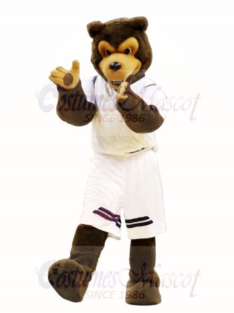 Brown Wolf Mascot Costumes 