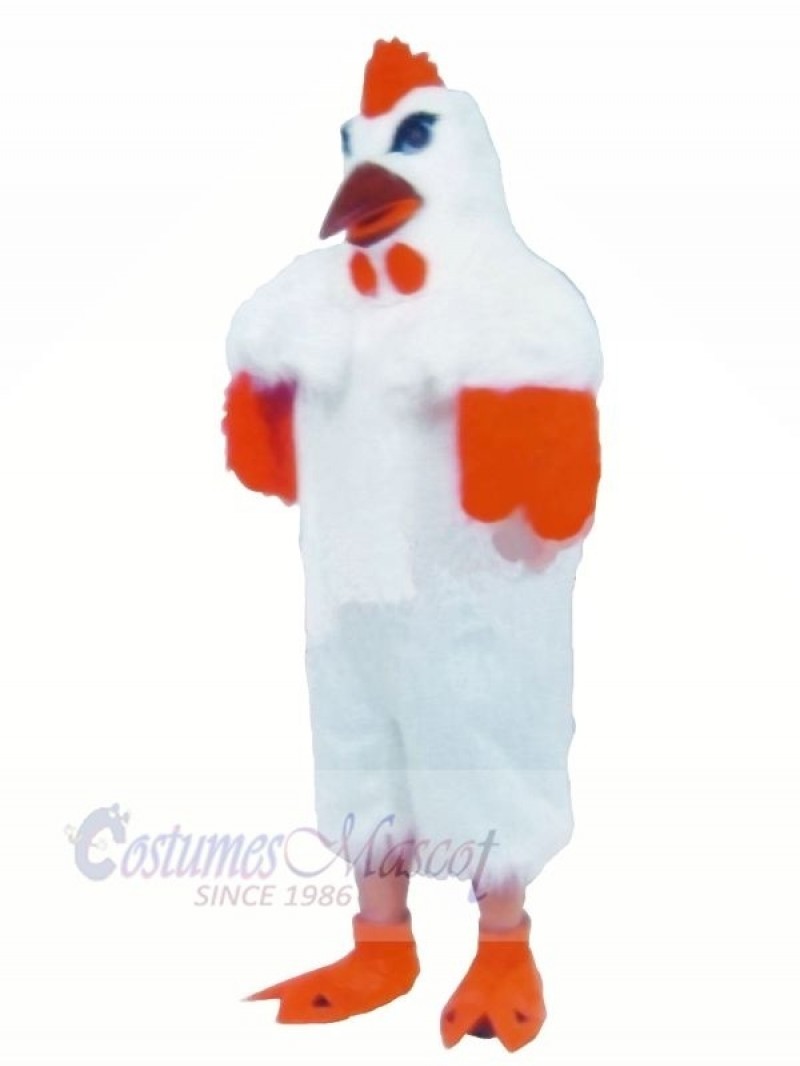 White Lightweight Chicken Mascot Costumes Cartoon