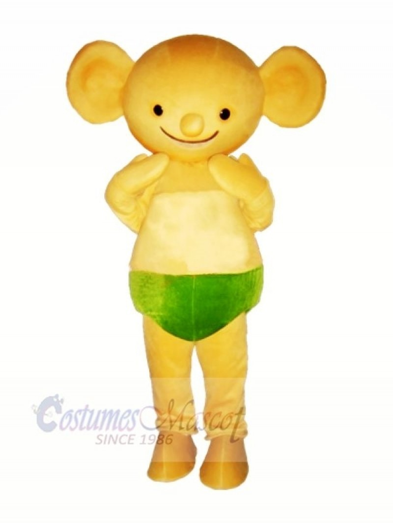 Yellow Baby Koala Mascot Costumes Cartoon