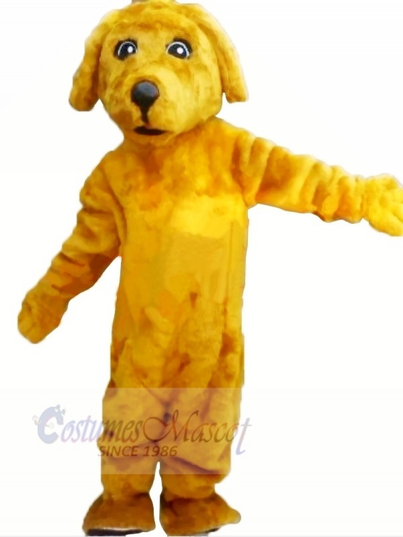 Yellow Lightweight Dog Mascot Costumes Cartoon