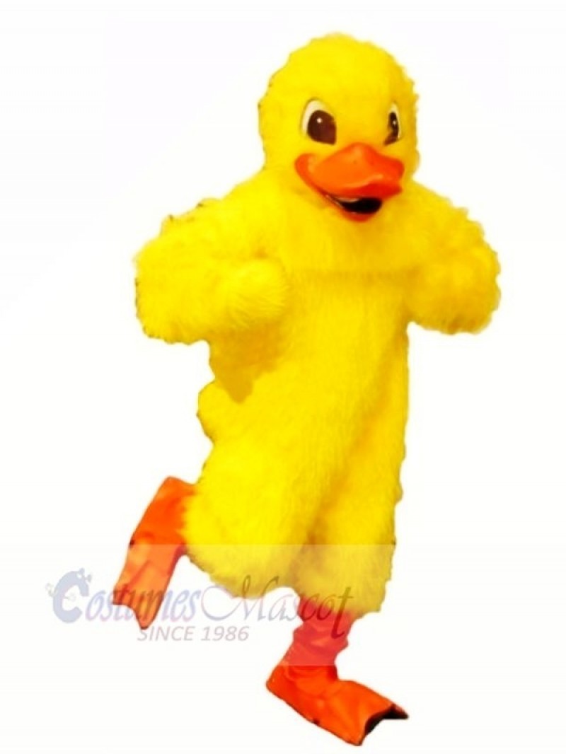 Yellow Lightweight Duck Mascot Costumes Cartoon	