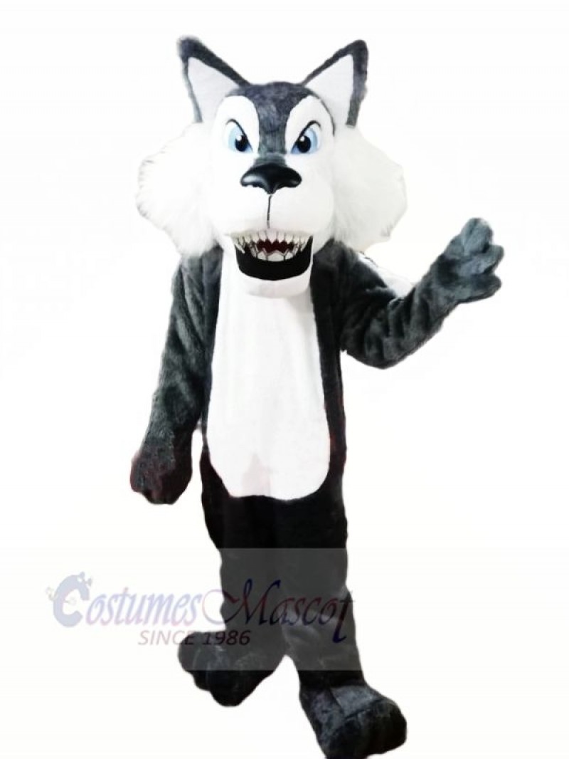 Fierce Lightweight Wolf Mascot Costumes Cartoon	