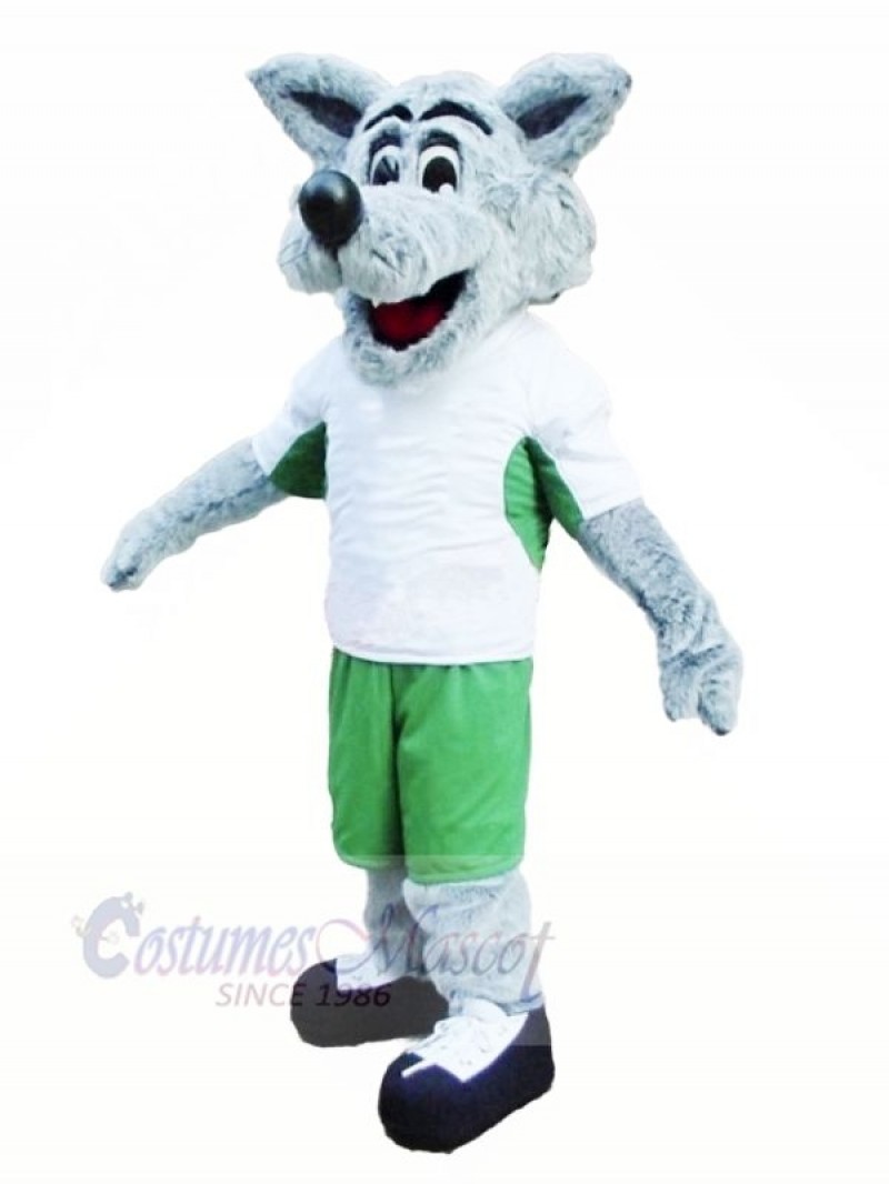 Sport Lightweight Wolf Mascot Costumes Cartoon	