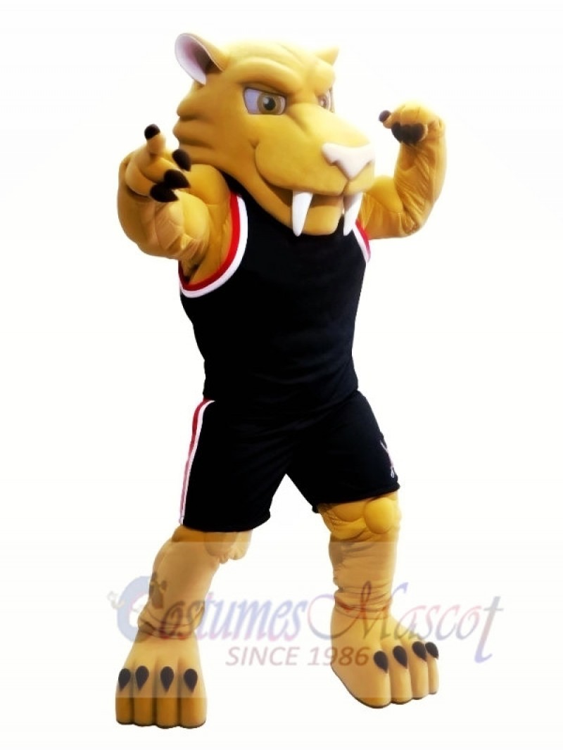 Sabretooth Tiger Mascot Costumes 