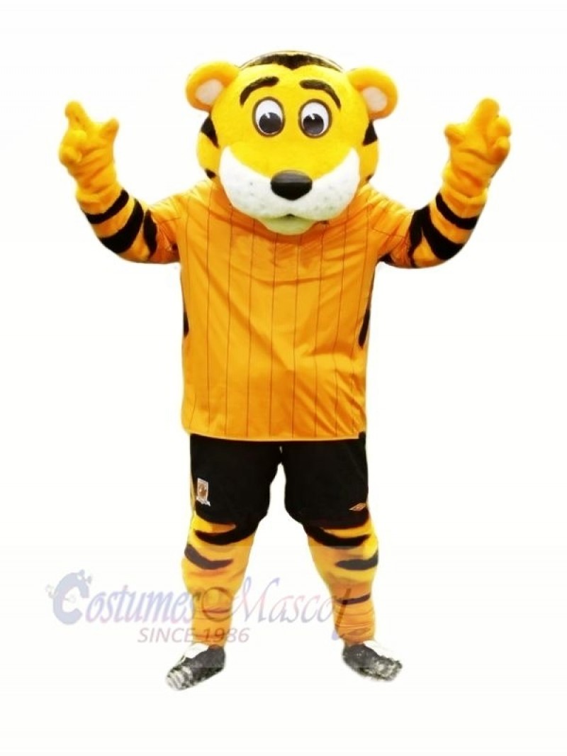 Roary Tiger Mascot Costume Cartoon	