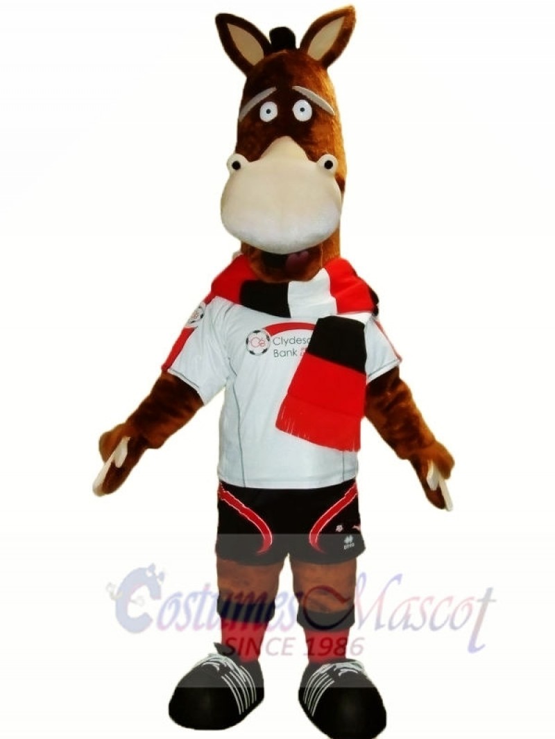 Cute Adult Horse Mascot Costumes Animal