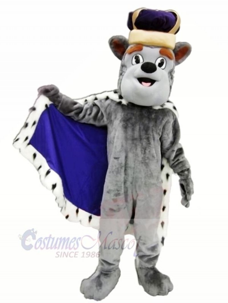 King Duke Dog Mascot Costumes Cartoon