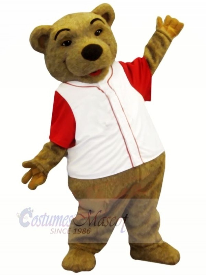 Lovely Brown Bear Mascot Costumes Cartoon