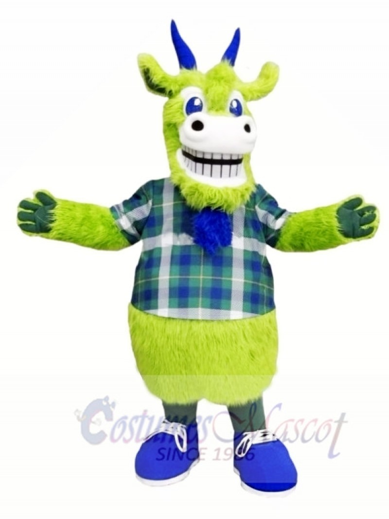 Green Goat Mascot Costumes 