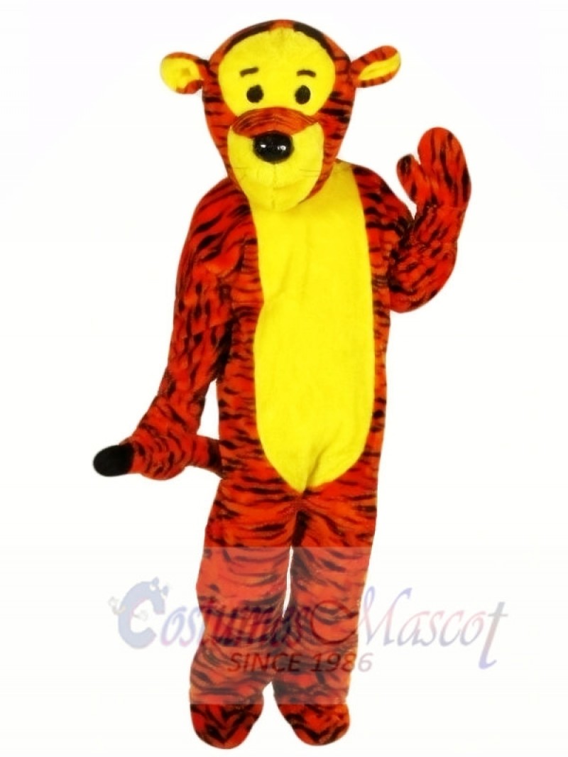 Bouncy Tiger Mascot Costumes 