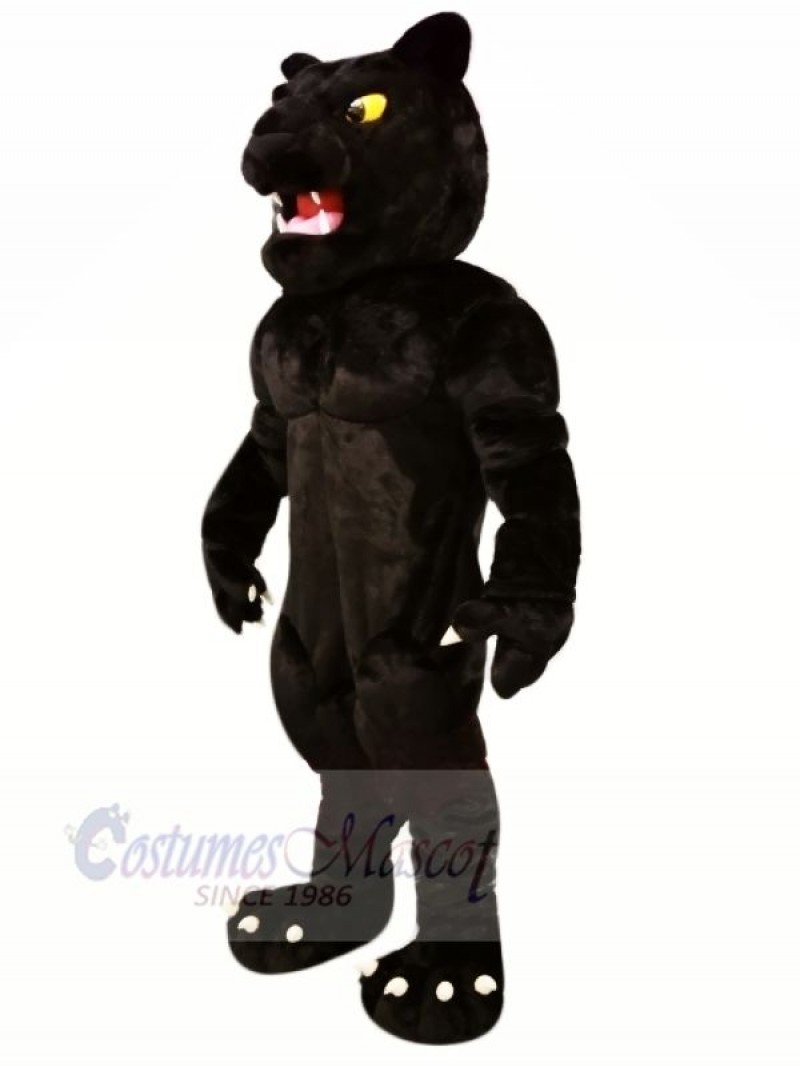 Power Black Panther Mascot Costume Cartoon	