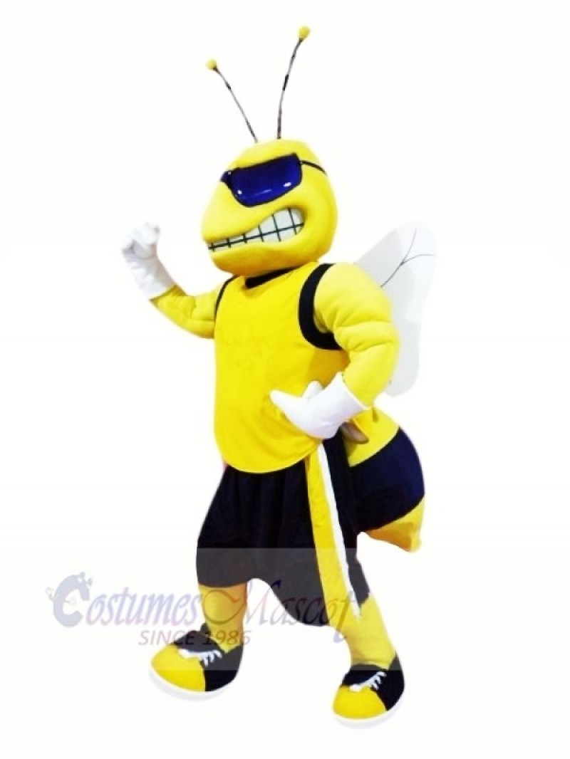 Power Fierce Hornet Mascot Costume Cartoon