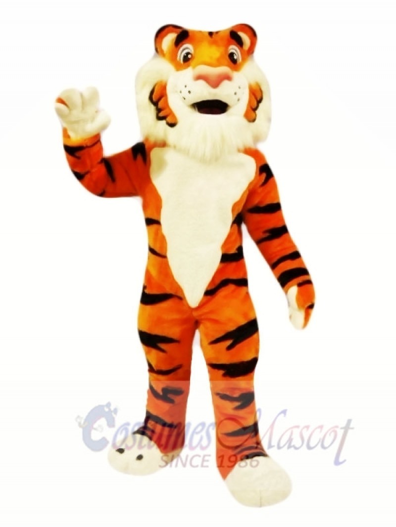 Friendly Tiger Mascot Costume Free Shipping 