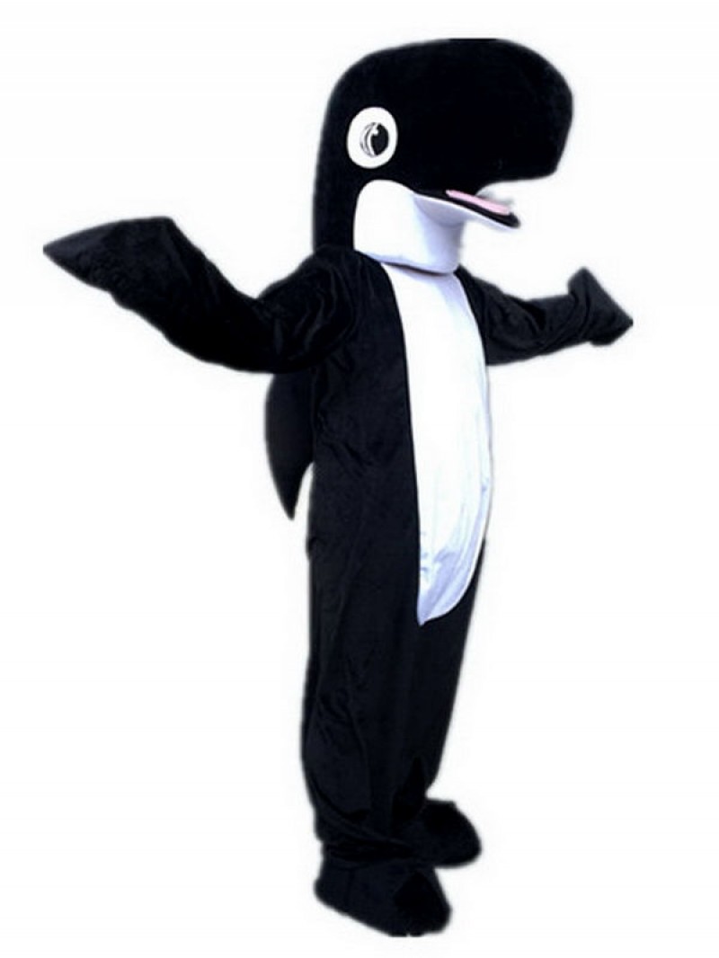 Black Whale Orca Mascot Costumes