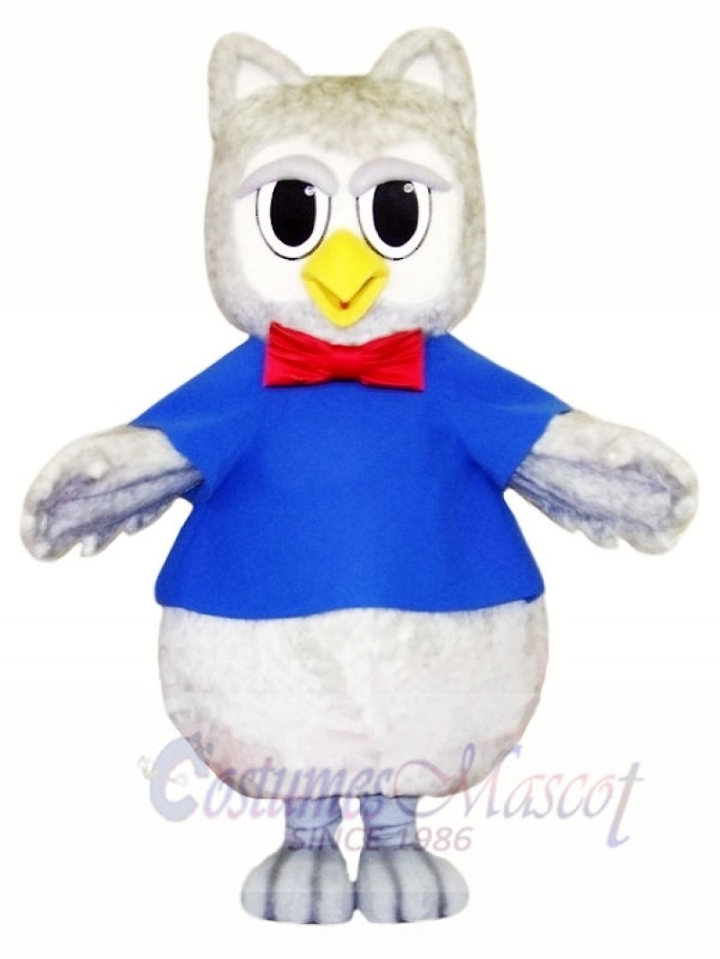 Cute Grey Owl Mascot Costumes