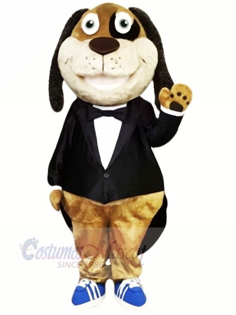 Gentleman Dog Mascot Costumes Cheap	