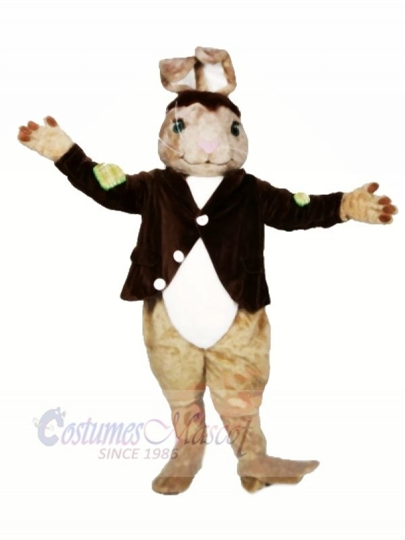 High Quality Brown Rabbit Mascot Costumes Adult	