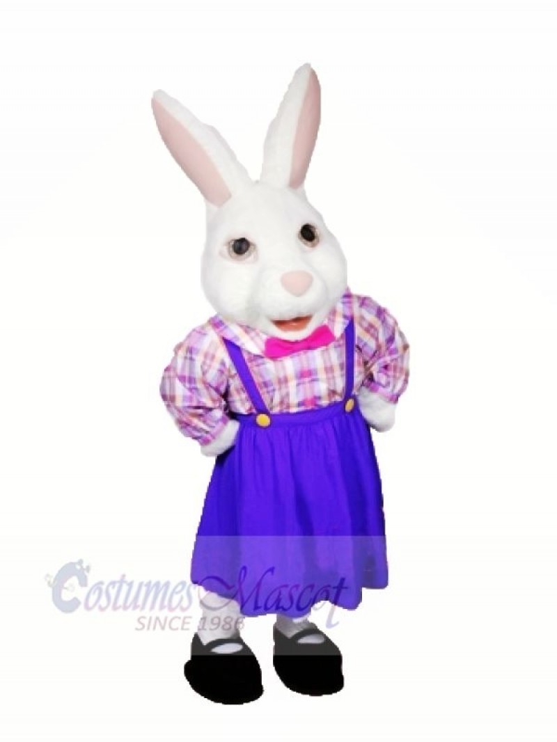 Lady Easter Bunny Mascot Costumes Cartoon