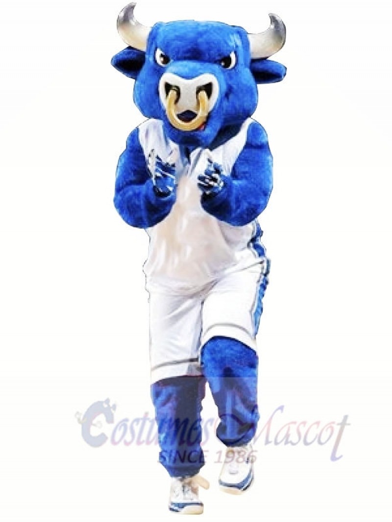 College Blue Bull Mascot Costumes