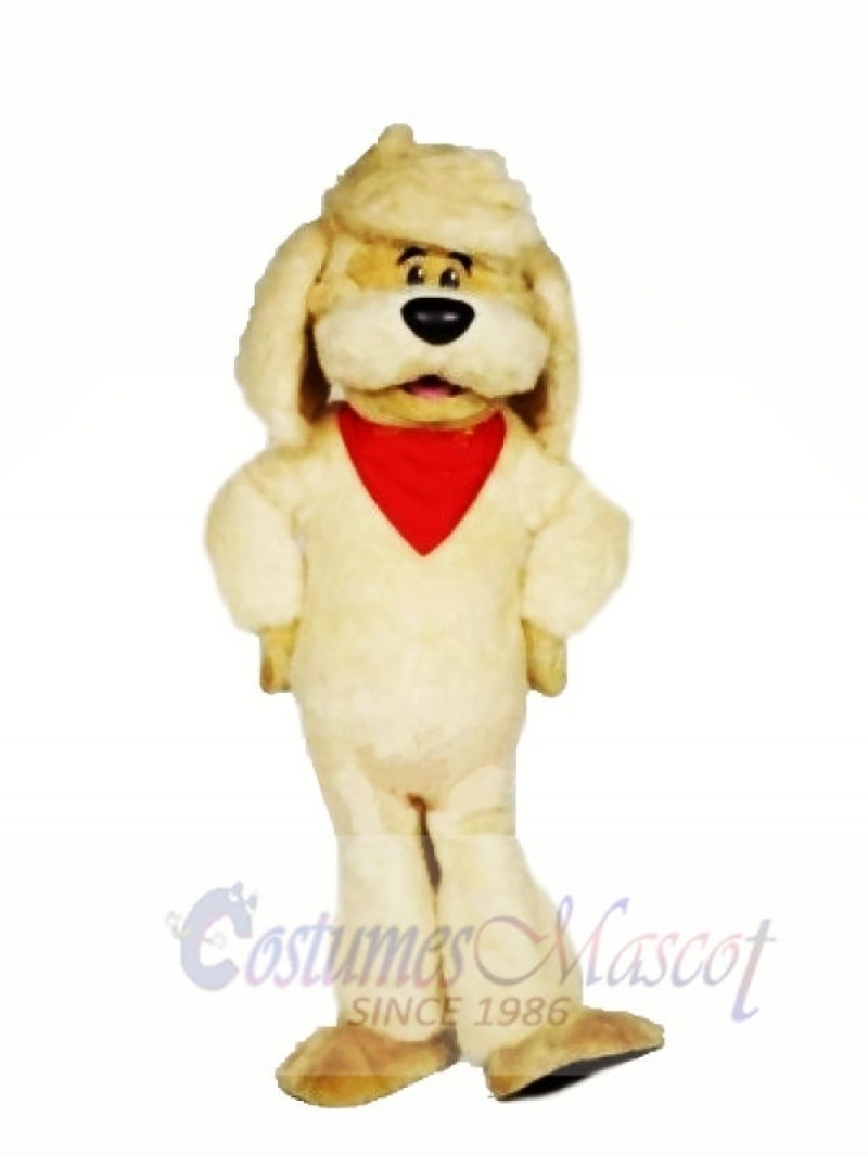 Cute Lightweight Yellow Dog Mascot Costumes